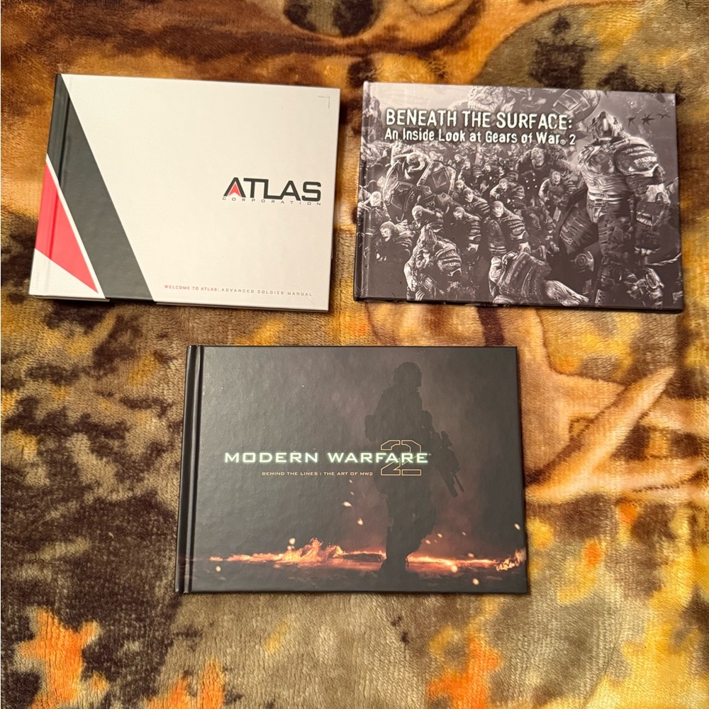 Atlas and Modern Warfare Books Set